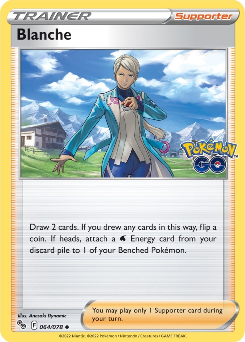 Blanche (064/078) [Pokémon GO] | Nerdhalla Games