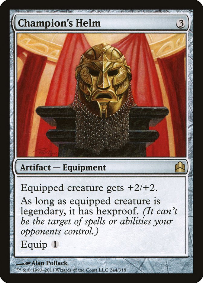 Champion's Helm [Commander 2011] | Nerdhalla Games