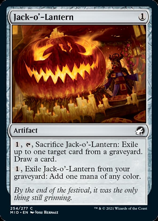 Jack-o'-Lantern [Innistrad: Midnight Hunt] | Nerdhalla Games