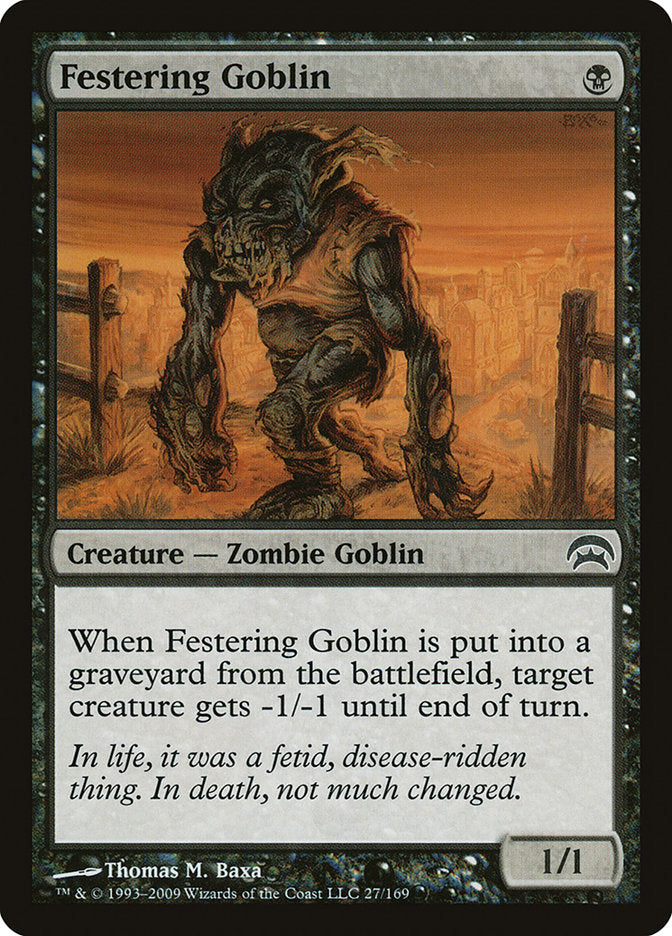 Festering Goblin [Planechase] | Nerdhalla Games