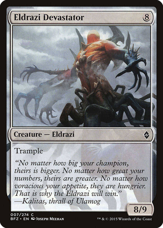 Eldrazi Devastator [Battle for Zendikar] | Nerdhalla Games