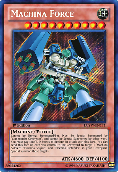 Machina Force [LCYW-EN171] Secret Rare | Nerdhalla Games