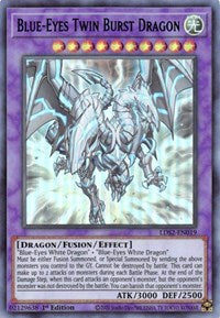 Blue-Eyes Twin Burst Dragon (Blue) [LDS2-EN019] Ultra Rare | Nerdhalla Games