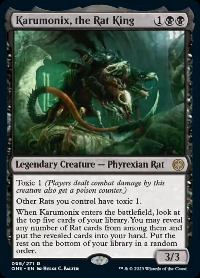 Karumonix, the Rat King [Phyrexia: All Will Be One] | Nerdhalla Games