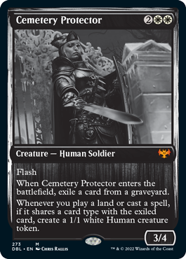 Cemetery Protector [Innistrad: Double Feature] | Nerdhalla Games