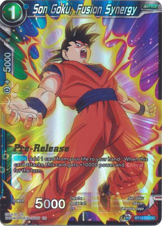 Son Goku, Fusion Synergy (BT12-032) [Vicious Rejuvenation Prerelease Promos] | Nerdhalla Games