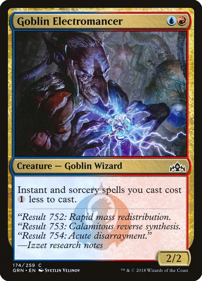 Goblin Electromancer [Guilds of Ravnica] | Nerdhalla Games