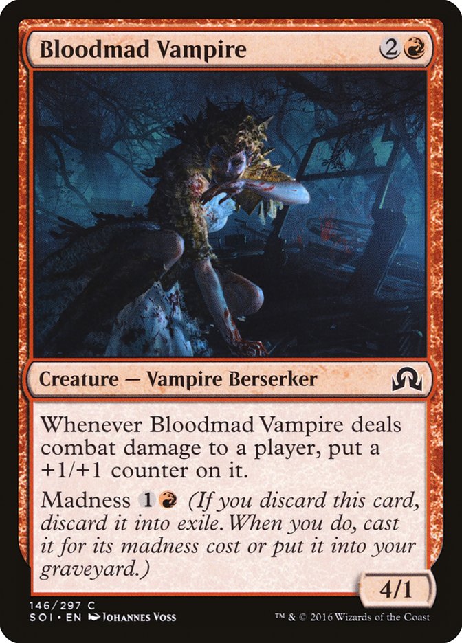 Bloodmad Vampire [Shadows over Innistrad] | Nerdhalla Games