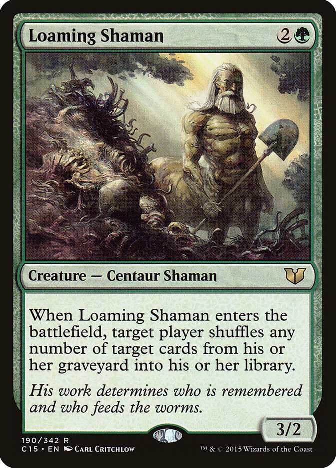 Loaming Shaman [Commander 2015] | Nerdhalla Games