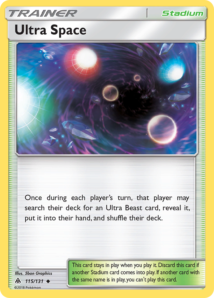 Ultra Space (115/131) [Sun & Moon: Forbidden Light] | Nerdhalla Games