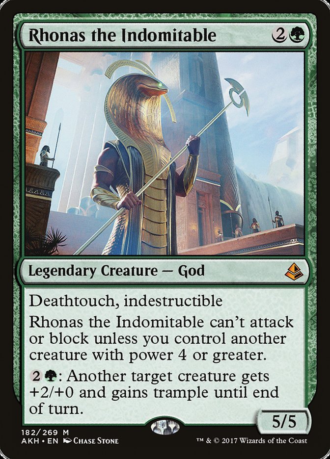 Rhonas the Indomitable [Amonkhet] | Nerdhalla Games