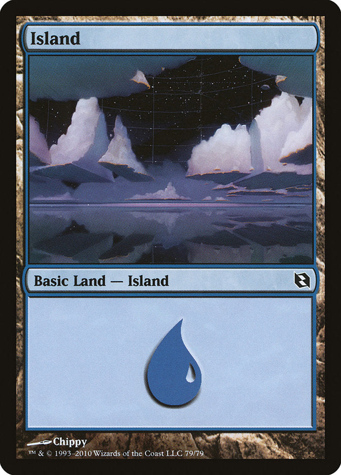 Island (79) [Duel Decks: Elspeth vs. Tezzeret] | Nerdhalla Games