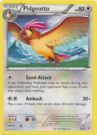 Pidgeotto (2/30) [XY: Trainer Kit 1 - Wigglytuff] | Nerdhalla Games