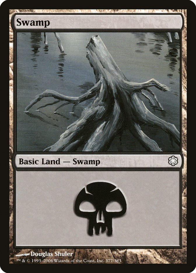 Swamp (377) [Coldsnap Theme Decks] | Nerdhalla Games