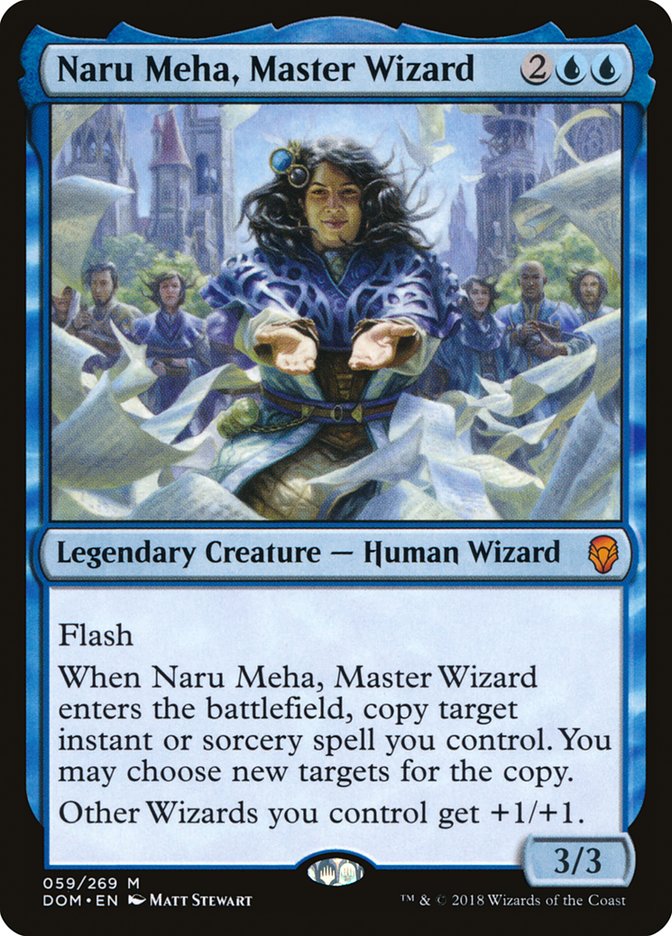 Naru Meha, Master Wizard [Dominaria] | Nerdhalla Games