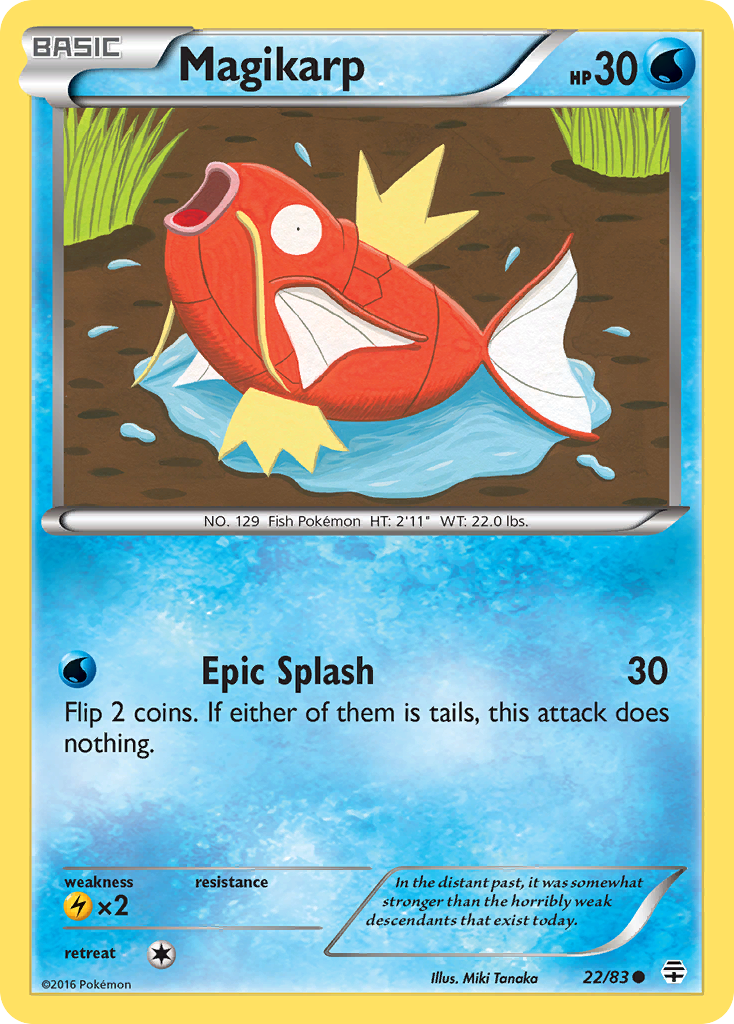 Magikarp (22/83) [XY: Generations] | Nerdhalla Games