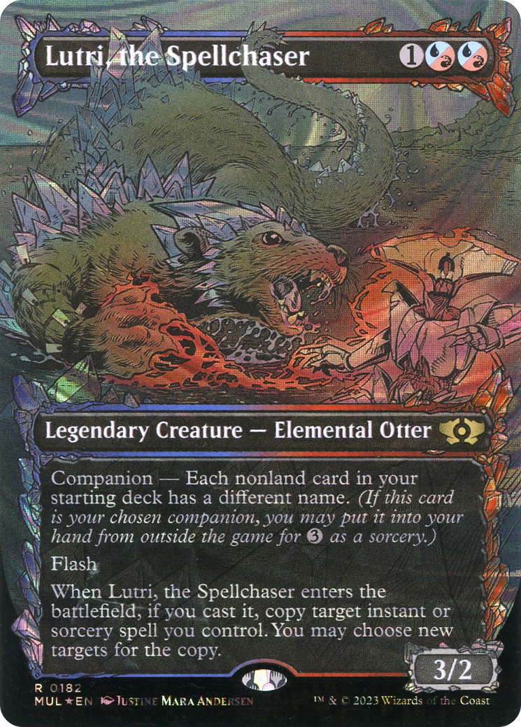 Lutri, the Spellchaser (Halo Foil) [Multiverse Legends] | Nerdhalla Games