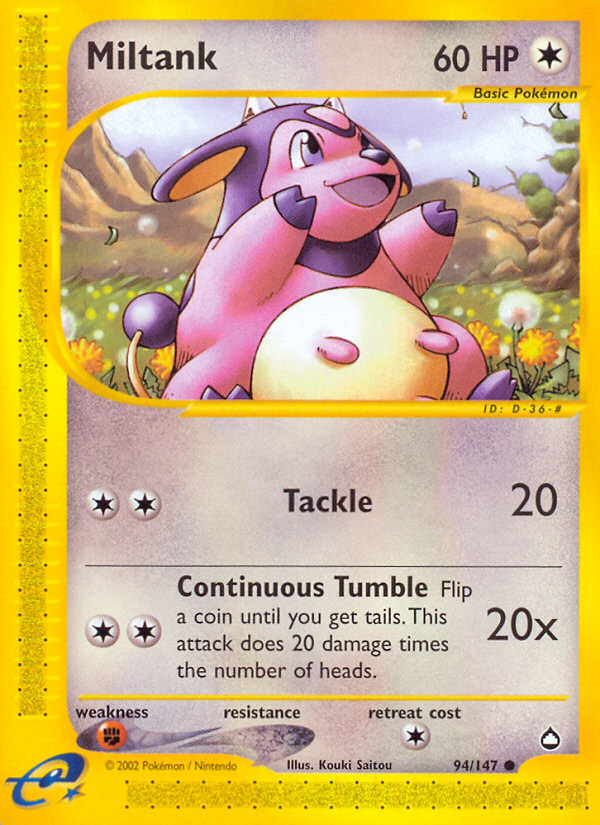 Miltank (94/147) [Aquapolis] | Nerdhalla Games