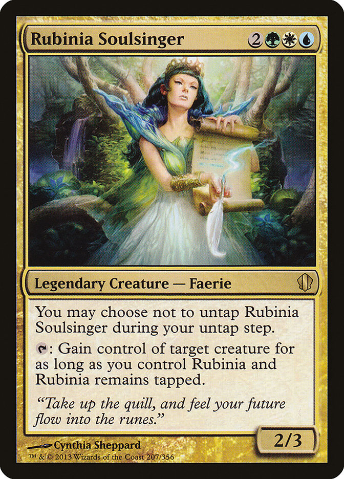 Rubinia Soulsinger [Commander 2013] | Nerdhalla Games