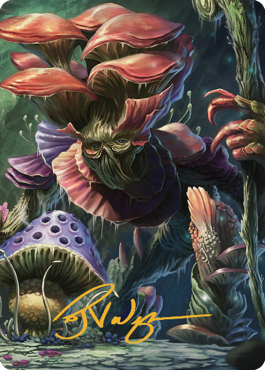 Myconid Spore Tender Art Card (Gold-Stamped Signature) [Commander Legends: Battle for Baldur's Gate Art Series] | Nerdhalla Games