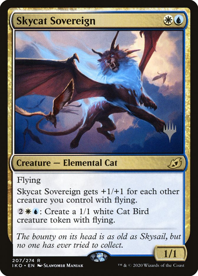 Skycat Sovereign (Promo Pack) [Ikoria: Lair of Behemoths Promos] | Nerdhalla Games