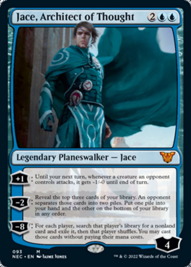 Jace, Architect of Thought [Kamigawa: Neon Dynasty Commander] | Nerdhalla Games