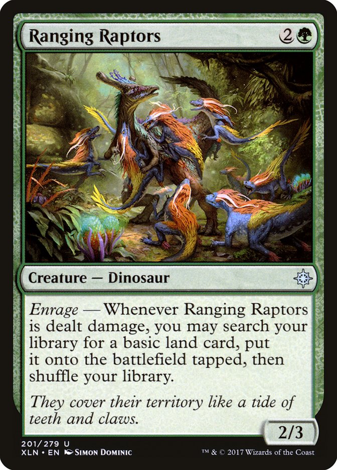 Ranging Raptors [Ixalan] | Nerdhalla Games