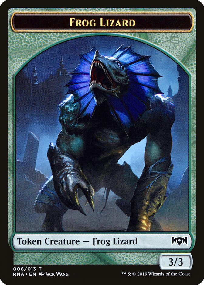 Frog Lizard [Ravnica Allegiance Tokens] | Nerdhalla Games