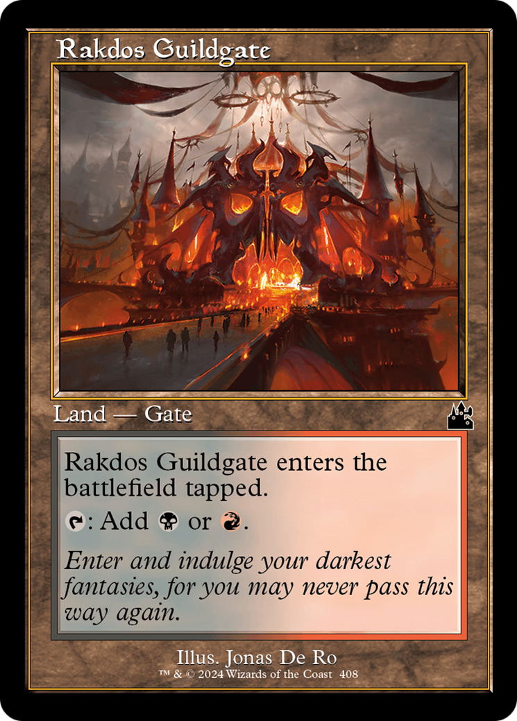 Rakdos Guildgate (Retro Frame) [Ravnica Remastered] | Nerdhalla Games