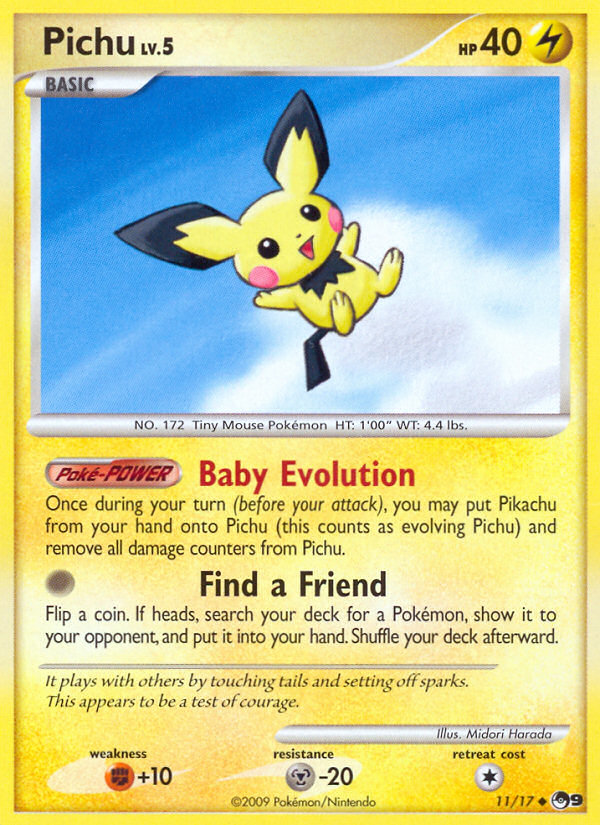 Pichu (11/17) [POP Series 9] | Nerdhalla Games