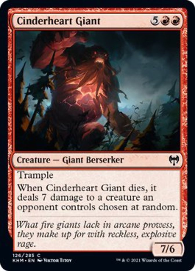 Cinderheart Giant [Kaldheim] | Nerdhalla Games