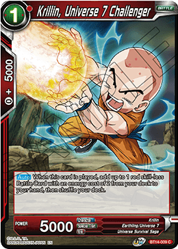 Krillin, Universe 7 Challenger (BT14-009) [Cross Spirits] | Nerdhalla Games