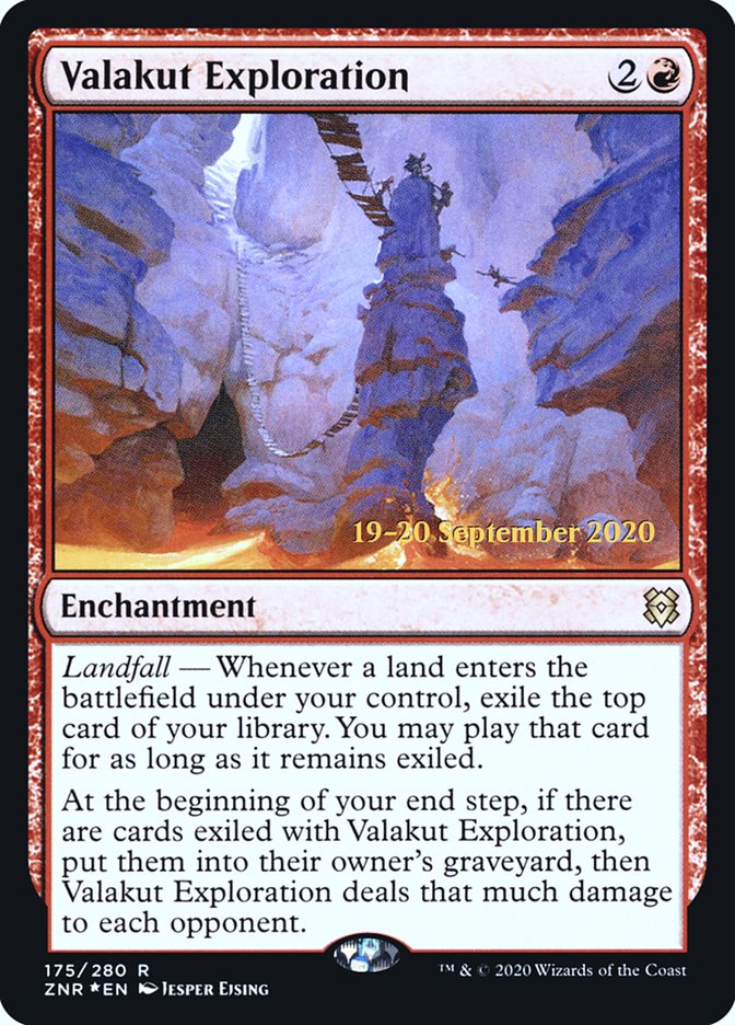 Valakut Exploration  [Zendikar Rising Prerelease Promos] | Nerdhalla Games