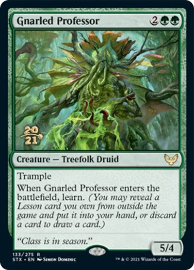 Gnarled Professor [Strixhaven: School of Mages Prerelease Promos] | Nerdhalla Games