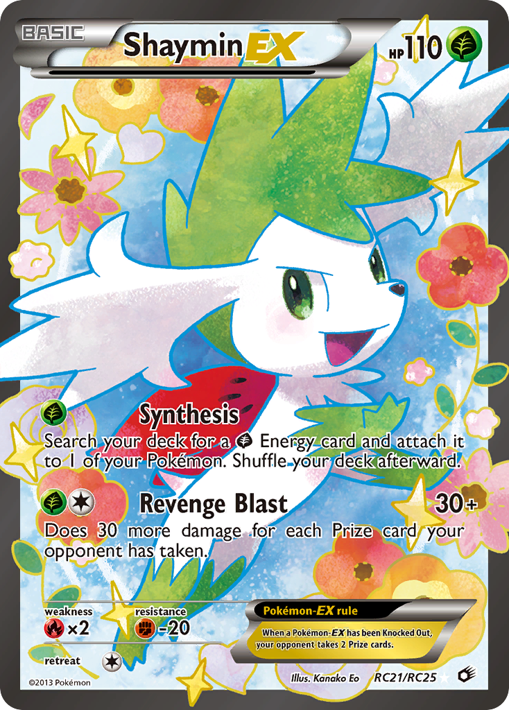 Shaymin EX (RC21/RC25) [Black & White: Legendary Treasures] | Nerdhalla Games