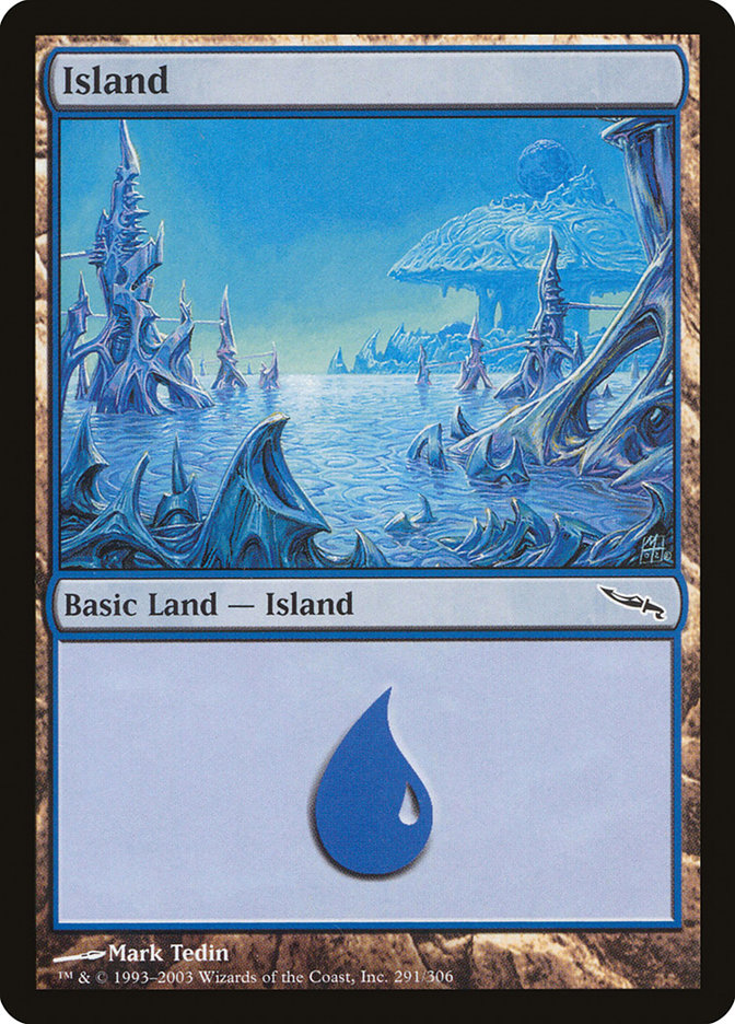 Island (291) [Mirrodin] | Nerdhalla Games