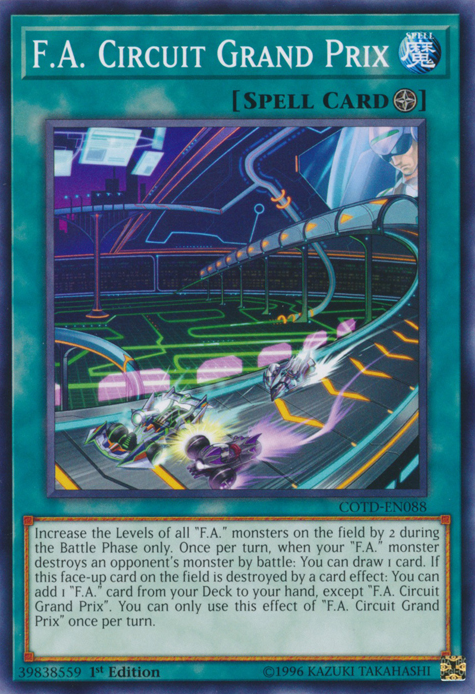 F.A. Circuit Grand Prix [COTD-EN088] Common | Nerdhalla Games