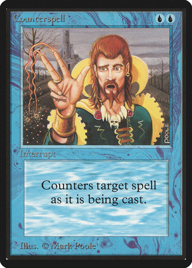 Counterspell [Limited Edition Beta] | Nerdhalla Games