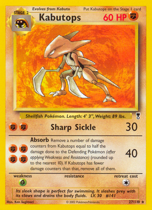 Kabutops (27/110) [Legendary Collection] | Nerdhalla Games