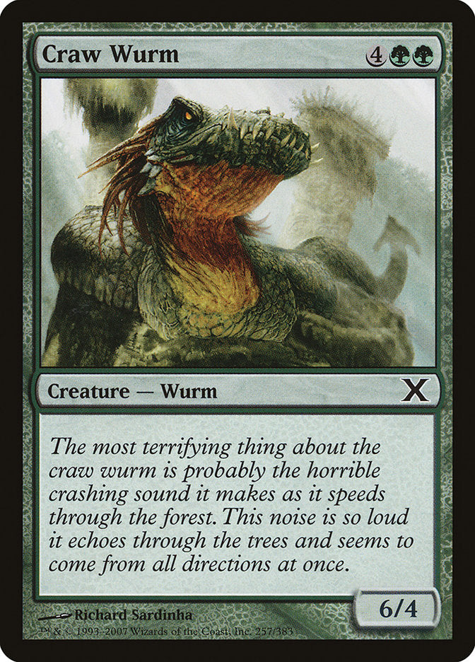 Craw Wurm [Tenth Edition] | Nerdhalla Games