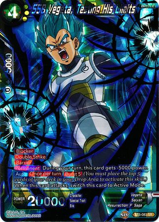 SSB Vegeta, Testing His Limits (BT5-083) [Miraculous Revival] | Nerdhalla Games