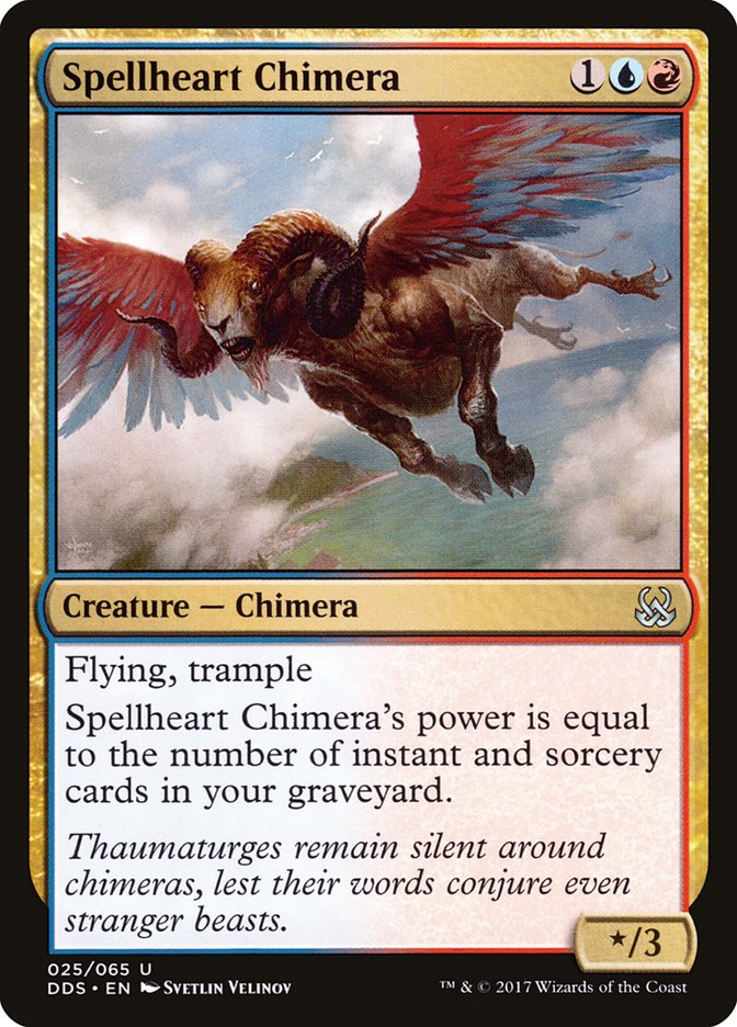 Spellheart Chimera [Duel Decks: Mind vs. Might] | Nerdhalla Games