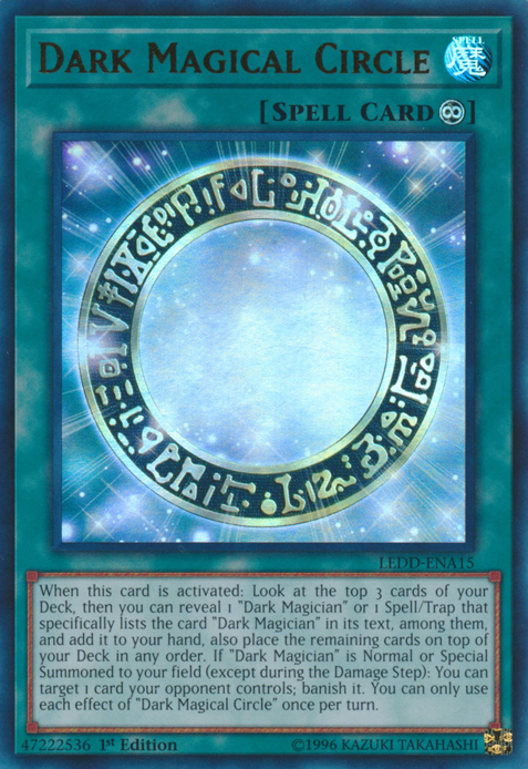 Dark Magical Circle [LEDD-ENA15] Ultra Rare | Nerdhalla Games