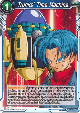 Trunks' Time Machine [BT2-066] | Nerdhalla Games