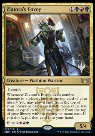 Ziatora's Envoy (Promo Pack) [Streets of New Capenna Promos] | Nerdhalla Games