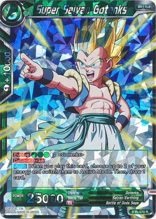 Super Saiyan Gotenks (Shatterfoil) (BT1-070) [Dragon Brawl] | Nerdhalla Games