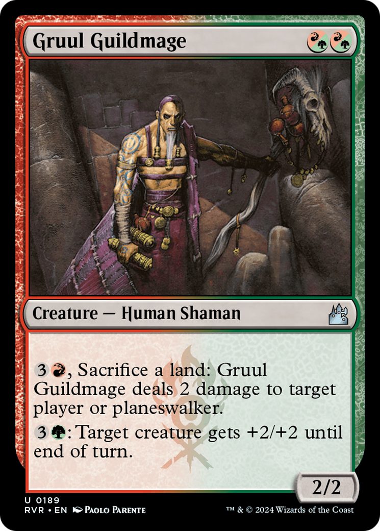 Gruul Guildmage [Ravnica Remastered] | Nerdhalla Games