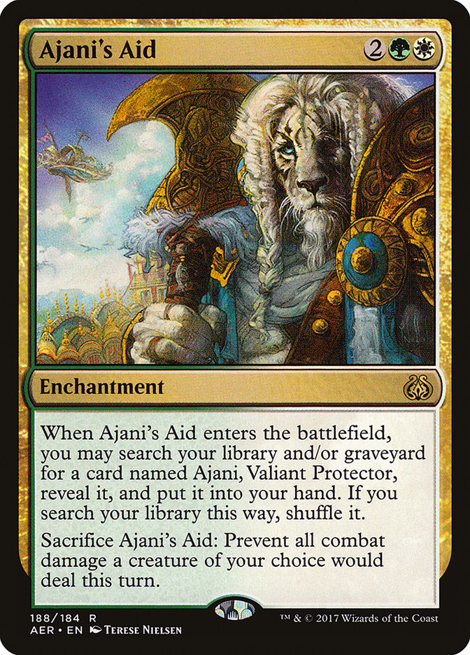 Ajani's Aid [Aether Revolt] | Nerdhalla Games