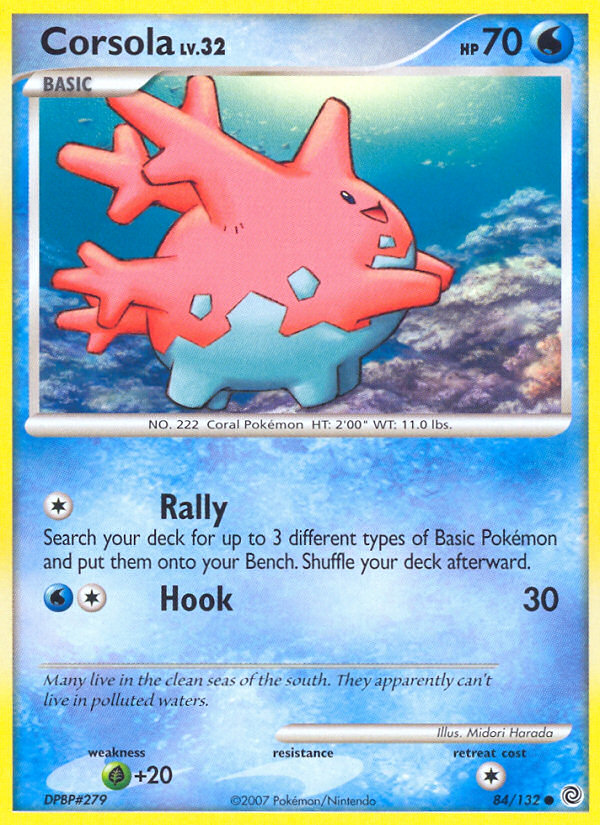 Corsola (84/132) [Diamond & Pearl: Secret Wonders] | Nerdhalla Games