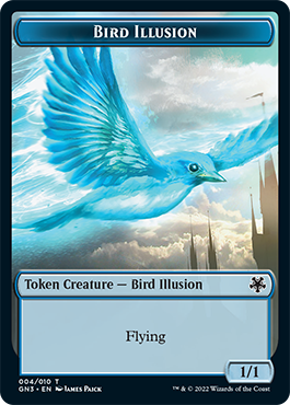 Bird Illusion // Demon Double-Sided Token [Game Night: Free-for-All Tokens] | Nerdhalla Games